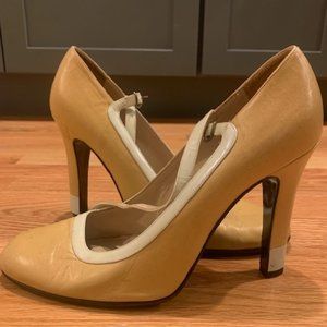 Christian Louboutin Cream Heels